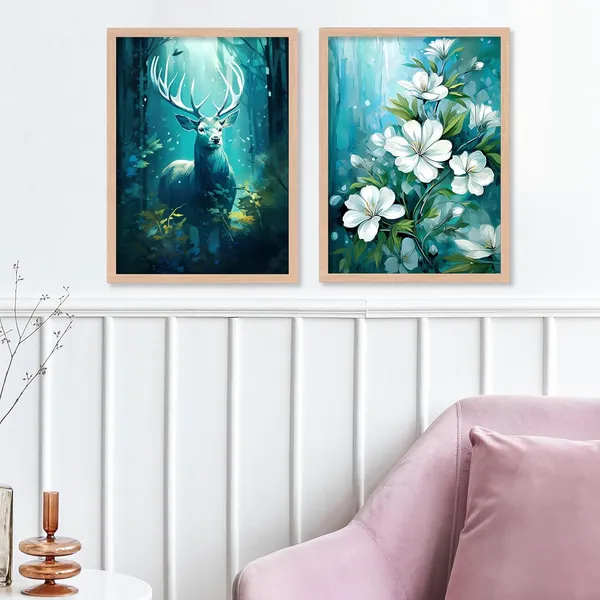 ARTELLY_Wall_Painting_For_Living_Room_Bedroom_-_Framed_Wall_Art_-_Painting_For_Wall_Decoration_-_Office_Frames_For_Wall_Decor_(Set_Of_4)_(Medium,_Modern_2)