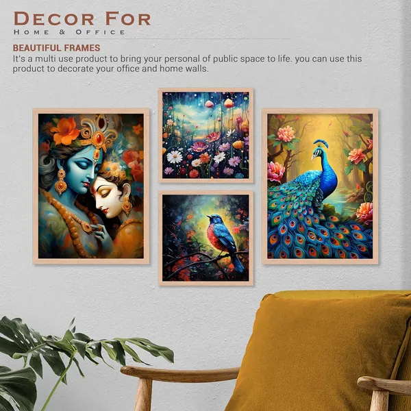 ARTELLY_Wall_Painting_For_Living_Room_Bedroom_-_Framed_Wall_Art_-_Painting_For_Wall_Decoration_-_Office_Frames_For_Wall_Decor_(Set_Of_4)_(Medium,_Modern_6)