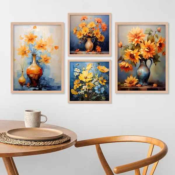 ARTELLY_Wall_Painting_For_Living_Room_-_Painting_For_Wall_Decoration_-_Frames_For_Wall_Decor_-_Framed_Posters_For_Bedroom_(Set_of_4)_(Medium,_Artwork_1)