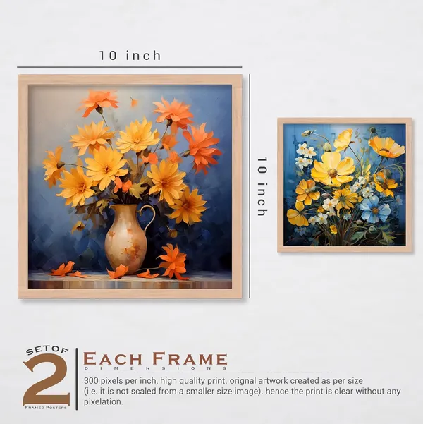 ARTELLY_Wall_Painting_For_Living_Room_-_Painting_For_Wall_Decoration_-_Frames_For_Wall_Decor_-_Framed_Posters_For_Bedroom_(Set_of_4)_(Medium,_Artwork_1)