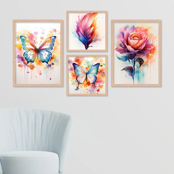 ARTELLY_Wall_Painting_For_Living_Room_-_Painting_For_Wall_Decoration_-_Frames_For_Wall_Decor_-_Framed_Posters_For_Bedroom_(Set_of_4)_(Medium,_Artwork_8)