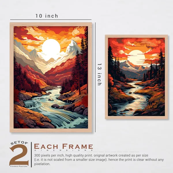 ARTELLY_Wall_Painting_For_Living_Room_Bedroom_-_Framed_Wall_Art_-_Painting_For_Wall_Decoration_-_Office_Frames_For_Wall_Decor_(Set_Of_4)_(Medium,_Modern_9)