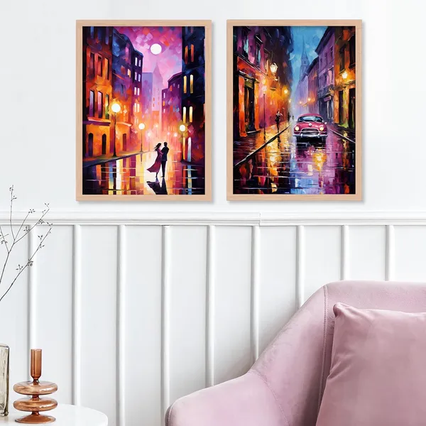 ARTELLY_Painting_For_Wall_Decoration_-_Wall_Painting_For_Living_Room_-_Aesthetic_Poster_Frames_Bedroom_Office_Wall_Decor_Framed_(Set_of_4)_(Large,_Modern_Art_5)