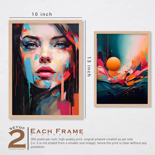 ARTELLY_Wall_Painting_For_Living_Room_Bedroom_-_Framed_Wall_Art_-_Painting_For_Wall_Decoration_-_Office_Frames_For_Wall_Decor_(Set_Of_4)_(Medium,_Modern_4)