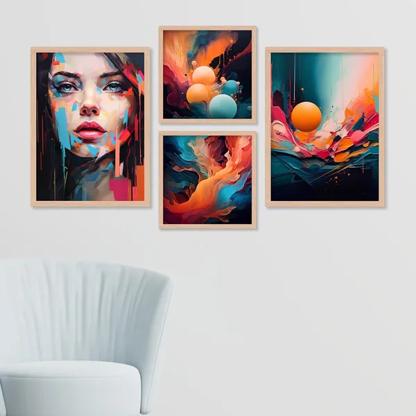 ARTELLY_Wall_Painting_For_Living_Room_Bedroom_-_Framed_Wall_Art_-_Painting_For_Wall_Decoration_-_Office_Frames_For_Wall_Decor_(Set_Of_4)_(Medium,_Modern_4)