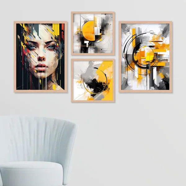 ARTELLY_Painting_For_Wall_Decoration_-_Home_Decor_Wall_Framed_Art_-_Wall_Painting/Posters_For_Living_Room_Bedroom_-_Frames_For_Ofice_(Set_of_4)_(Medium,_Modern_2)