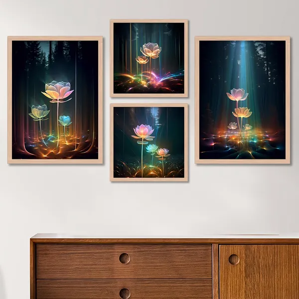 ARTELLY_Painting_For_Home/Wall_Decoration_-_Wall_Painting_For_Living_Room_Bedroom_Framed_-_Frames_For_Office_Wall_Decor_(Set_of_4)_(Large,_Artwork_2)