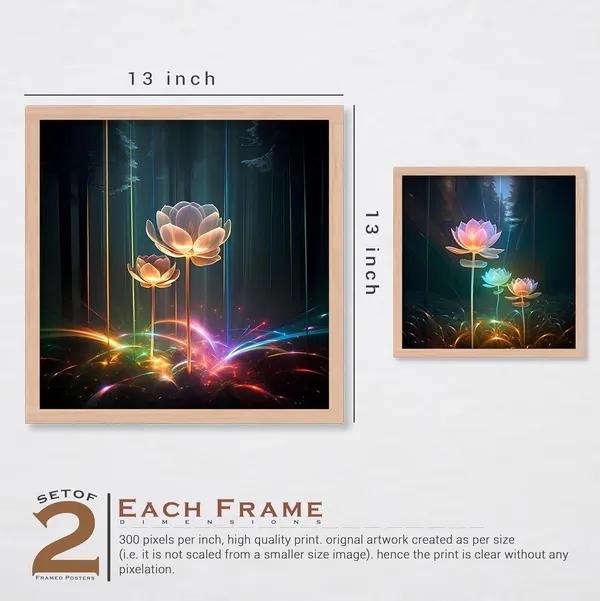 ARTELLY_Painting_For_Home/Wall_Decoration_-_Wall_Painting_For_Living_Room_Bedroom_Framed_-_Frames_For_Office_Wall_Decor_(Set_of_4)_(Large,_Artwork_2)