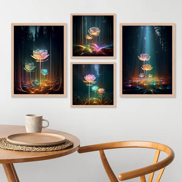ARTELLY_Painting_For_Home/Wall_Decoration_-_Wall_Painting_For_Living_Room_Bedroom_Framed_-_Frames_For_Office_Wall_Decor_(Set_of_4)_(Large,_Artwork_2)