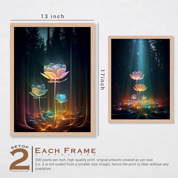 ARTELLY_Painting_For_Home/Wall_Decoration_-_Wall_Painting_For_Living_Room_Bedroom_Framed_-_Frames_For_Office_Wall_Decor_(Set_of_4)_(Large,_Artwork_2)