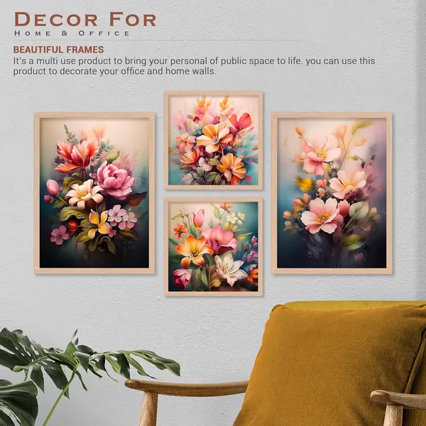 ARTELLY_Painting_For_Home/Wall_Decoration_-_Wall_Painting_For_Living_Room_Bedroom_Framed_-_Frames_For_Office_Wall_Decor_(Set_of_4)_(Large,_Artwork_1)