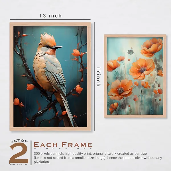 ARTELLY_Painting_For_Home/Wall_Decoration_-_Wall_Painting_For_Living_Room_Bedroom_Framed_-_Frames_For_Office_Wall_Decor_(Set_of_4)_(Large,_Artwork_5)