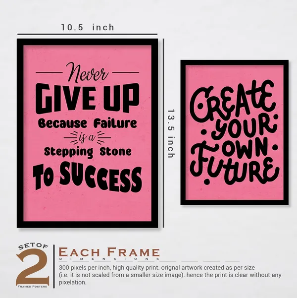 Quotes_Frames_for_Wall_Decor_-_Motivational_Photo_Frame_for_Wall_Decoration_-_Quotes_Wall_Poster_with_Frame_for_Room_and_Office_(Set_of_4)_(Medium,_Quote_2)