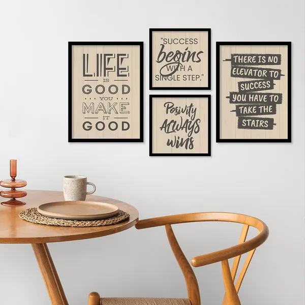 ARTELLY_Quotes_Frames_for_Wall_Decor_-_Motivational_Photo_Frame_for_Wall_Decoration_-_Quotes_Wall_Poster_with_Frame_for_Room_and_Office_(Set_of_4)_(Medium,_Quote_1)