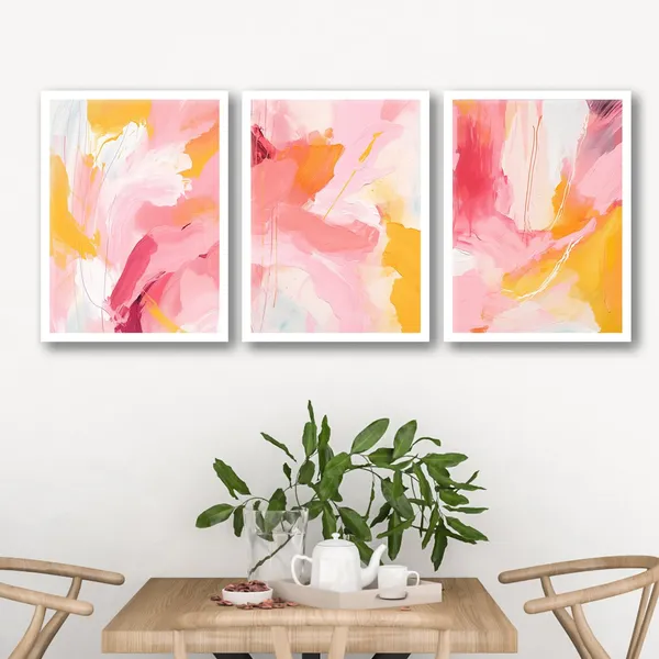 ARTELLY_Framed_Painting_For_Wall_Decoration_-_Wall_Painting_For_Living_Room_Bedroom_-_Frames_For_Wall_Decor_(Set_of_3,_White)_(Large_(13x17inch),_ART_3)