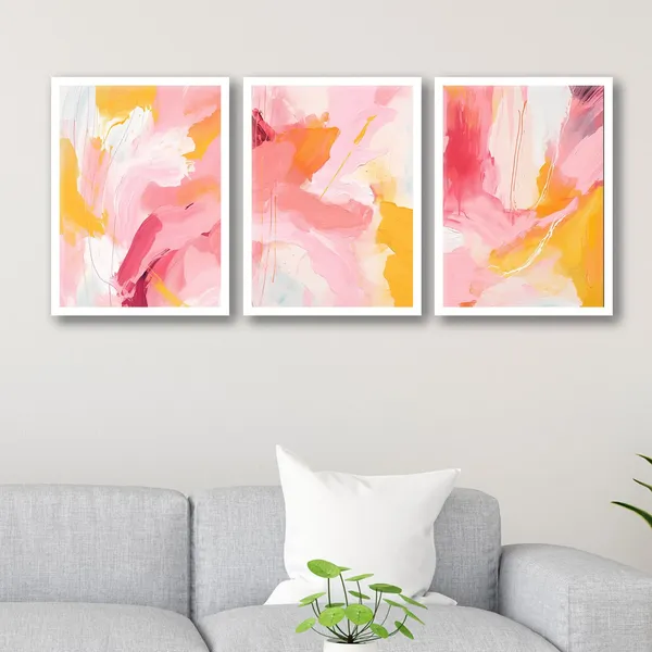 ARTELLY_Framed_Painting_For_Wall_Decoration_-_Wall_Painting_For_Living_Room_Bedroom_-_Frames_For_Wall_Decor_(Set_of_3,_White)_(Large_(13x17inch),_ART_3)
