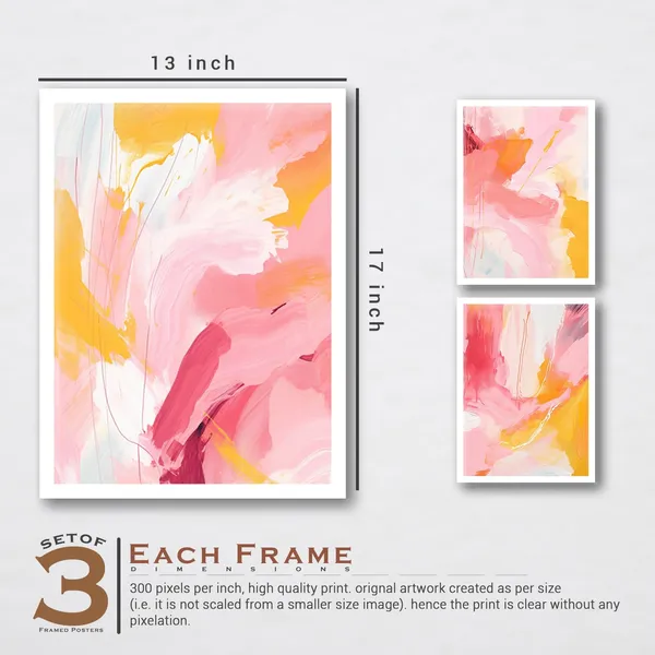 ARTELLY_Framed_Painting_For_Wall_Decoration_-_Wall_Painting_For_Living_Room_Bedroom_-_Frames_For_Wall_Decor_(Set_of_3,_White)_(Large_(13x17inch),_ART_3)