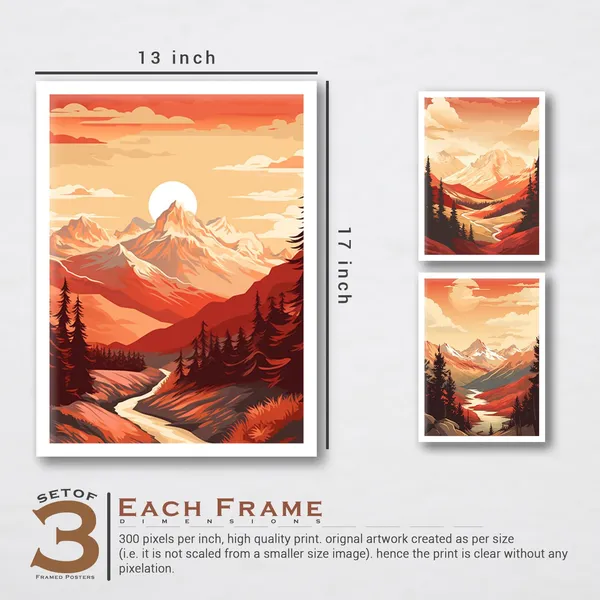 ARTELLY_Framed_Painting_For_Wall_Decoration_-_Wall_Painting_For_Living_Room_Bedroom_-_Frames_For_Wall_Decor_(Set_of_3,_White)_(Large_(13x17inch),_ART_8)