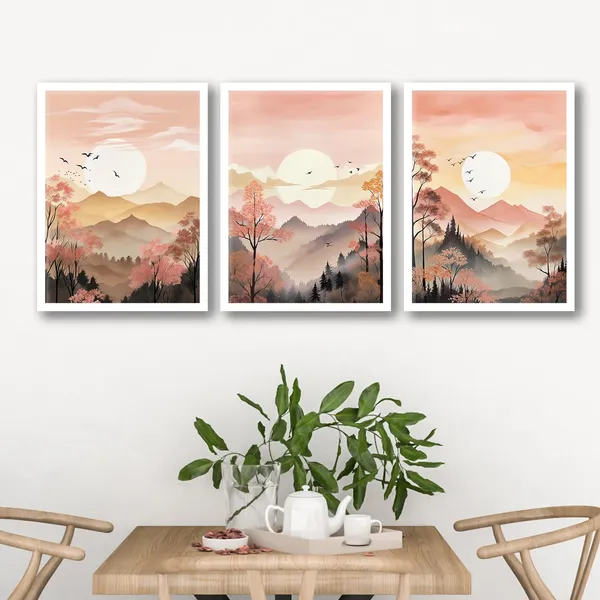 ARTELLY_Framed_Painting_For_Wall_Decoration_-_Wall_Painting_For_Living_Room_Bedroom_-_Frames_For_Wall_Decor_(Set_of_3,_White)_(Large_(13x17inch),_ART_7)