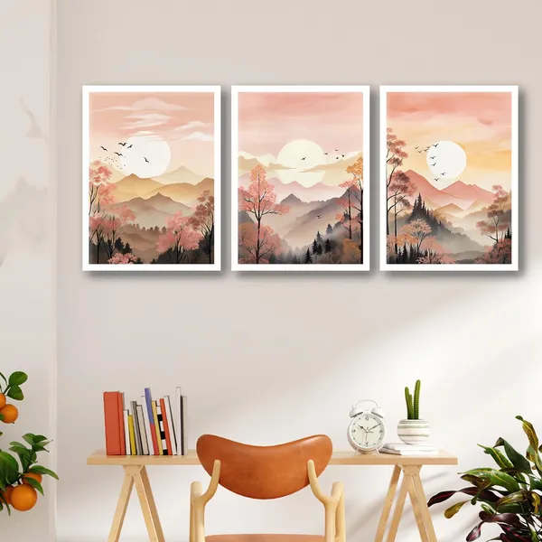 ARTELLY_Framed_Painting_For_Wall_Decoration_-_Wall_Painting_For_Living_Room_Bedroom_-_Frames_For_Wall_Decor_(Set_of_3,_White)_(Large_(13x17inch),_ART_7)