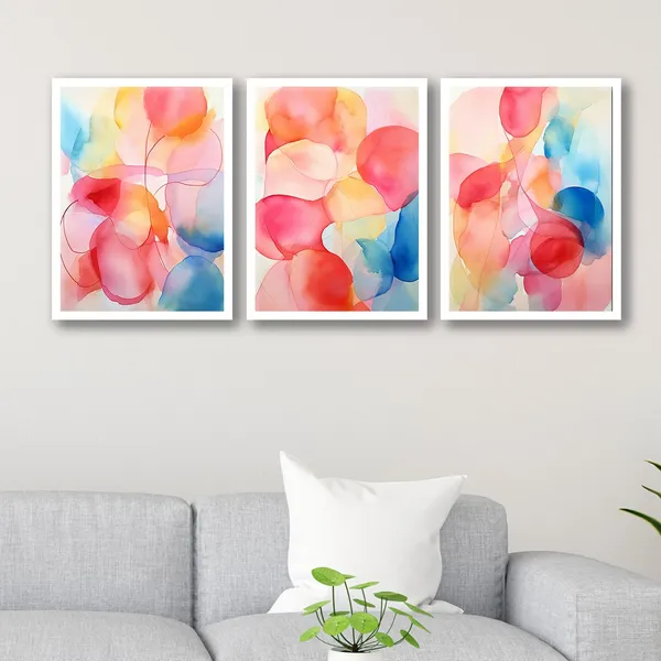 ARTELLY_Framed_Painting_For_Wall_Decoration_-_Wall_Painting_For_Living_Room_Bedroom_-_Frames_For_Wall_Decor_(Set_of_3,_White)_(Large_(13x17inch),_ART_5)