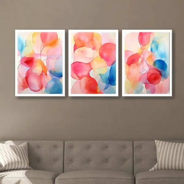 ARTELLY_Framed_Painting_For_Wall_Decoration_-_Wall_Painting_For_Living_Room_Bedroom_-_Frames_For_Wall_Decor_(Set_of_3,_White)_(Large_(13x17inch),_ART_5)