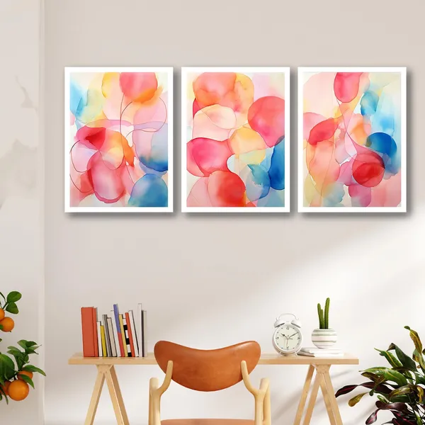 ARTELLY_Framed_Painting_For_Wall_Decoration_-_Wall_Painting_For_Living_Room_Bedroom_-_Frames_For_Wall_Decor_(Set_of_3,_White)_(Large_(13x17inch),_ART_5)