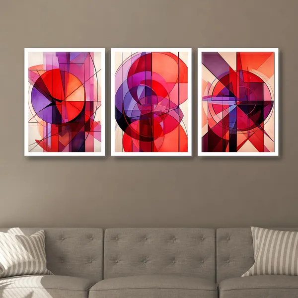 ARTELLY_Framed_Painting_For_Wall_Decoration_-_Wall_Painting_For_Living_Room_Bedroom_-_Frames_For_Wall_Decor_(Set_of_3,_White)_(Large_(13x17inch),_ART_10)