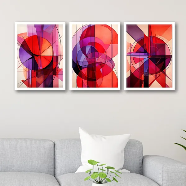 ARTELLY_Framed_Painting_For_Wall_Decoration_-_Wall_Painting_For_Living_Room_Bedroom_-_Frames_For_Wall_Decor_(Set_of_3,_White)_(Large_(13x17inch),_ART_10)