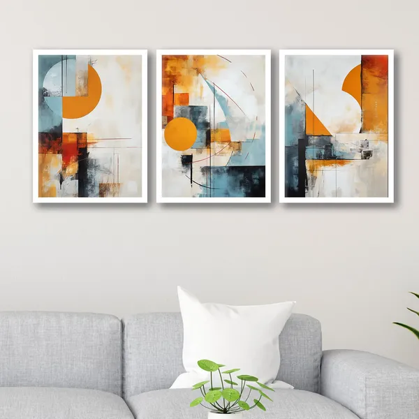 ARTELLY_Framed_Painting_For_Wall_Decoration_-_Wall_Painting_For_Living_Room_Bedroom_-_Frames_For_Wall_Decor_(Set_of_3,_White)_(Large_(13x17inch),_ART_4)