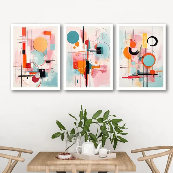 ARTELLY_Framed_Painting_For_Wall_Decoration_-_Wall_Painting_For_Living_Room_Bedroom_-_Frames_For_Wall_Decor_(Set_of_3,_White)_(Large_(13x17inch),_ART_2)