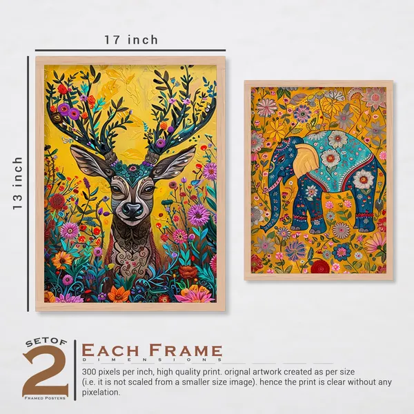 ARTELLY_Madhubani_Paintings_For_Wall_Decoration_-_Framed_Traditional_Painting_For_Living_Room_Bedroom_-_Pichwai_Frames_For_Wall_Decor_(Set_of_6)_(Indian_Art_8)