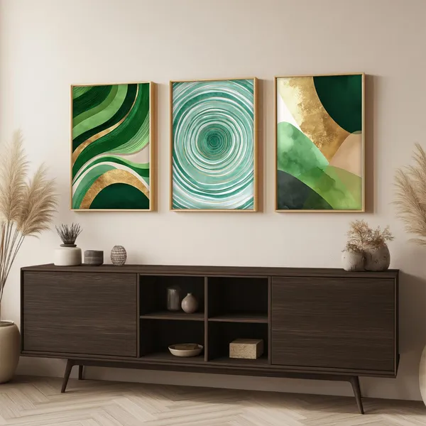 ARTELLY_Painting_Boho_Wall_Art_Home_Decoration_Paintings_With_Frame_For_Living_Room_Bed_Room_Hotel_Wall_Decor_Digital_Set_of_3_(Boho_1,_10x13_inch)