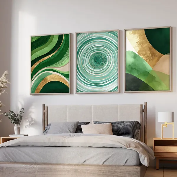ARTELLY_Painting_Boho_Wall_Art_Home_Decoration_Paintings_With_Frame_For_Living_Room_Bed_Room_Hotel_Wall_Decor_Digital_Set_of_3_(Boho_1,_10x13_inch)