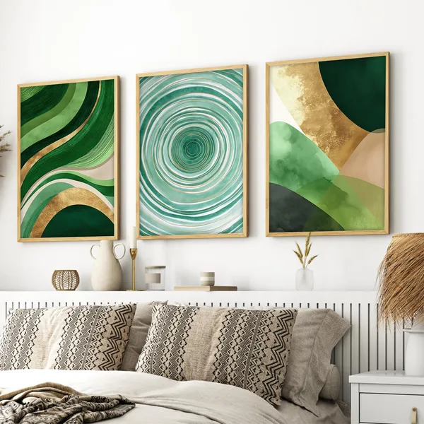 ARTELLY_Painting_Boho_Wall_Art_Home_Decoration_Paintings_With_Frame_For_Living_Room_Bed_Room_Hotel_Wall_Decor_Digital_Set_of_3_(Boho_1,_10x13_inch)