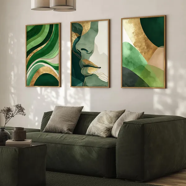 ARTELLY_Painting_Boho_Wall_Art_Home_Decoration_Paintings_With_Frame_For_Living_Room_Bed_Room_Hotel_Wall_Decor_Digital_Set_of_3_(Boho_3,_10x13_inch)