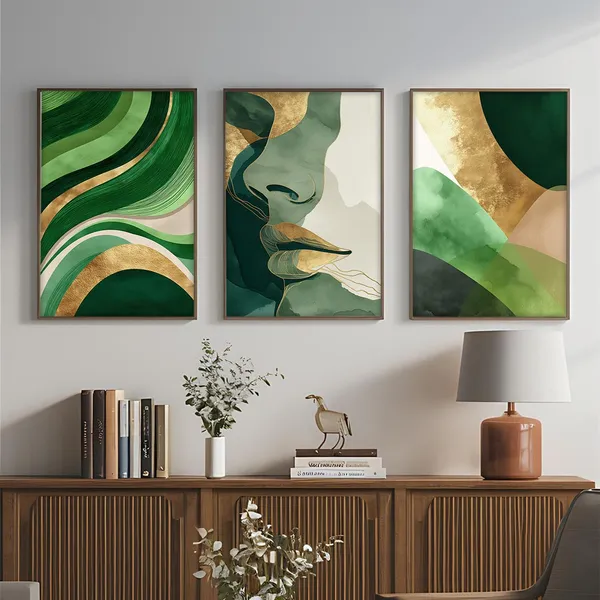 ARTELLY_Painting_Boho_Wall_Art_Home_Decoration_Paintings_With_Frame_For_Living_Room_Bed_Room_Hotel_Wall_Decor_Digital_Set_of_3_(Boho_3,_10x13_inch)