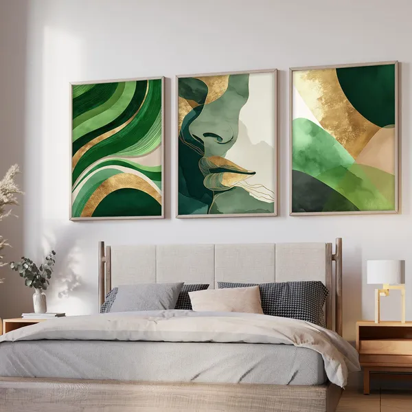 ARTELLY_Painting_Boho_Wall_Art_Home_Decoration_Paintings_With_Frame_For_Living_Room_Bed_Room_Hotel_Wall_Decor_Digital_Set_of_3_(Boho_3,_10x13_inch)