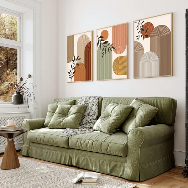 ARTELLY_Boho_wall_Art_Paintings_Modern_Art_Framed_Wall_Painting_for_Living_Room_Bedroom_-_Wall_Posters_|_Paintings_with_Frame_Set_of_3_(Boho_4,_13x19_inch)