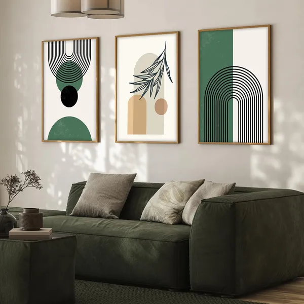 ARTELLY_Boho_wall_Art_Paintings_Modern_Art_Framed_Wall_Painting_for_Living_Room_Bedroom_-_Wall_Posters_|_Paintings_with_Frame_Set_of_3_(Boho_1,_13x19_inch)