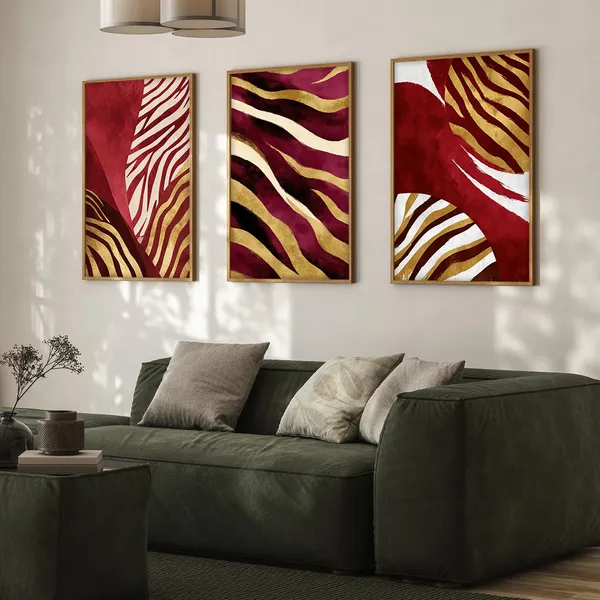 ARTELLY_Boho_wall_Art_Paintings_Modern_Art_Framed_Wall_Painting_for_Living_Room_Bedroom_-_Wall_Posters_|_Paintings_with_Frame_Set_of_3_(Boho_3,_13x19_inch)