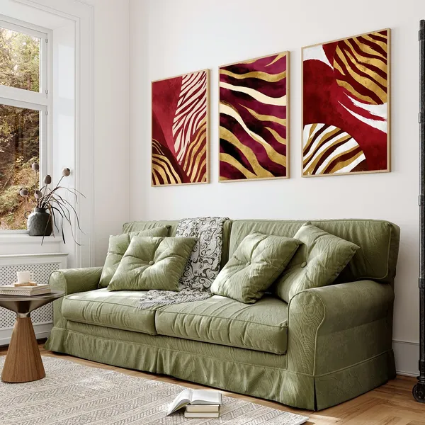 ARTELLY_Boho_wall_Art_Paintings_Modern_Art_Framed_Wall_Painting_for_Living_Room_Bedroom_-_Wall_Posters_|_Paintings_with_Frame_Set_of_3_(Boho_3,_13x19_inch)