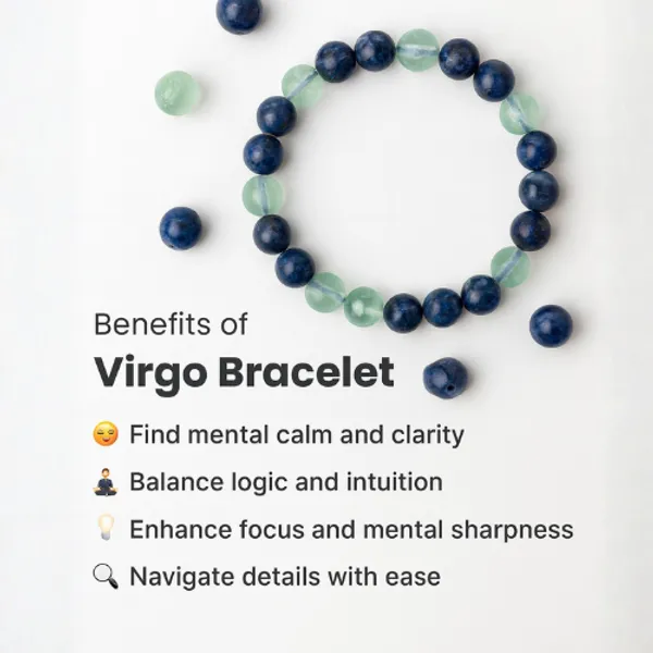 VIRGO_Zodiac_Bracelet_|_KANYA_Rashi_Bracelet_|_Unisex_Bracelet