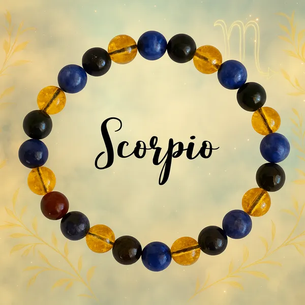 SCORPIO_Zodiac_Bracelet_|_VRISHCHIKA_Rashi_Bracelet_|_Unisex_Bracelet