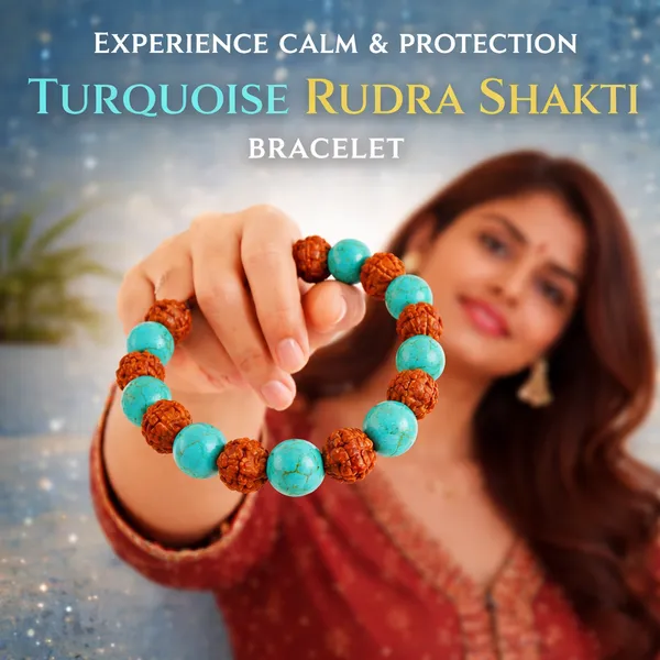 TURQUOISE_RUDRAKSH_BRACELET_FOR_MEN_&_WOMEN