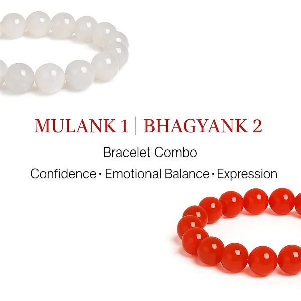 MULANK_1_BHAGYANK_2:_INTUITION_&_CONFIDENCE_BOOST_BRACELET�|_MOONSTONE_&_CARNELIAN_COMBO_FOR_INNER_HARMONY