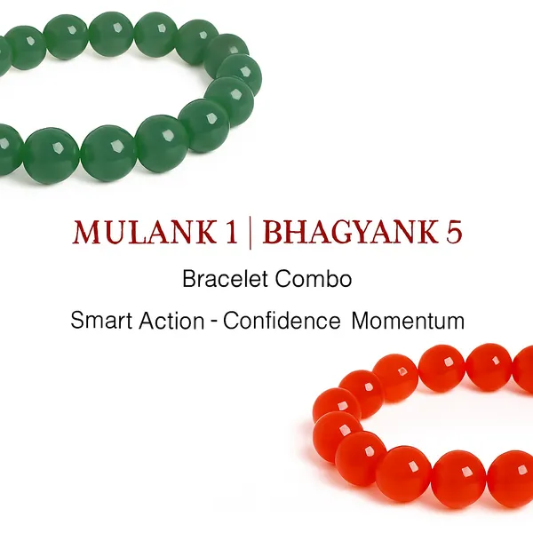 MULANK_1_BHAGYANK_5:_LOGIC_&_ACTION_CATALYST_BRACELET�|_GREEN_AVENTURINE_&_CARNELIAN:_ACHIEVE_YOUR_GOALS