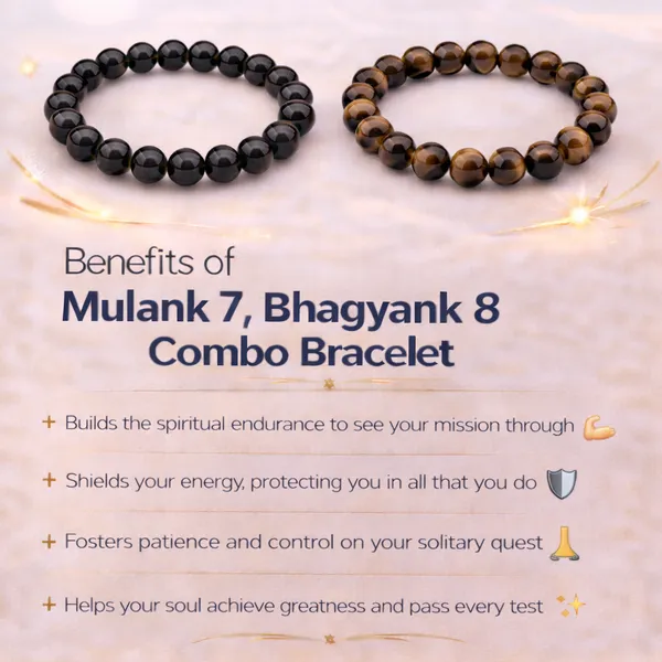 MULANK_7_BHAGYANK_8:_ASCETIC_DISCIPLINE_&_FOCUS_BRACELET�|_BLACK_TOURMALINE_&_TIGER_EYE_DUO