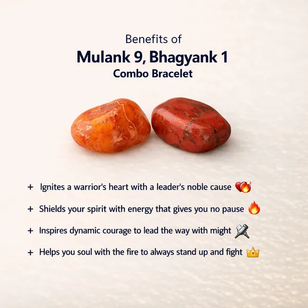 MULANK_9_BHAGYANK_1:_CHANNEL_YOUR_INNER_FIRE_BRACELET�|_CARNELIAN_&_RED_JASPER_DUO