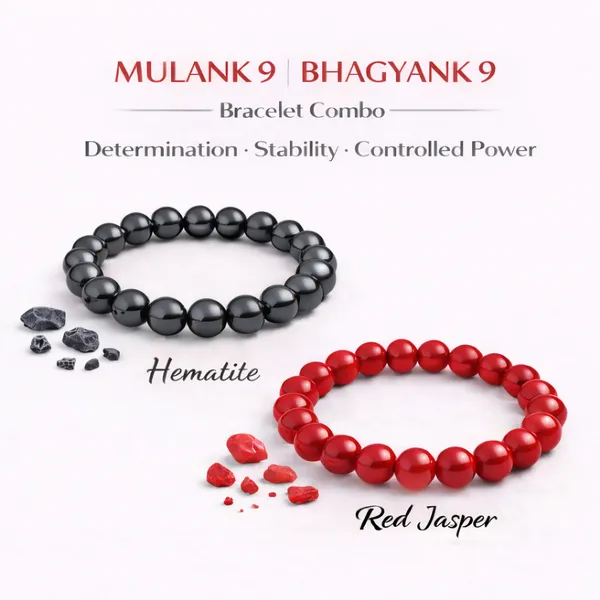 MULANK_9_BHAGYANK_9:_GROUNDED_POWER_&_CONTROLLED_AGGRESSION_BRACELET�|_HEMATITE_&_RED_JASPER_DUO